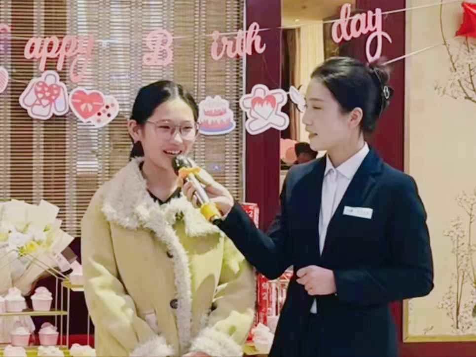 人生第一次，主持夢的初次綻放