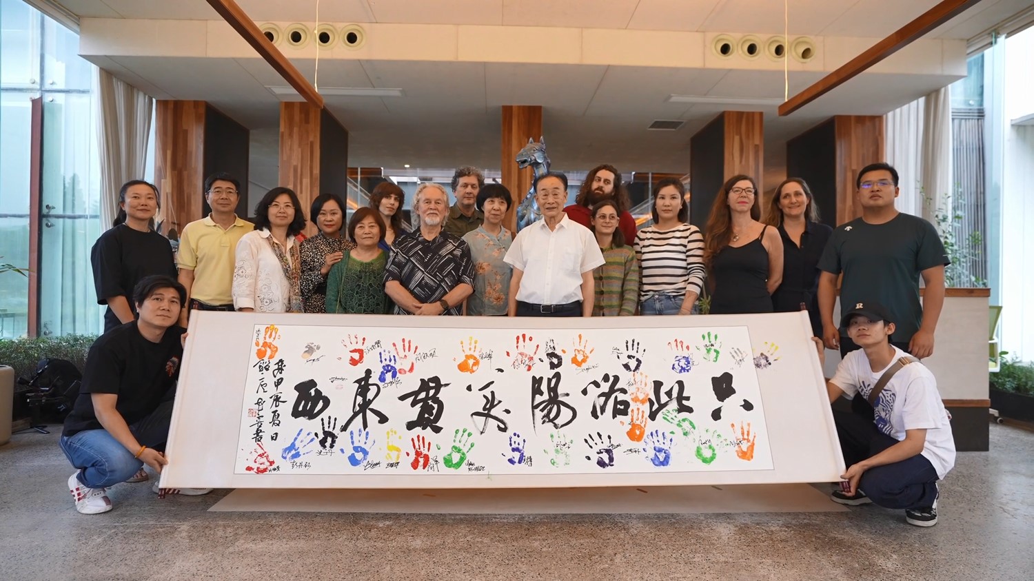 只此洛陽(yáng)·美貫東西｜歐盟藝術(shù)家走進(jìn)洛陽(yáng)開元集團(tuán)